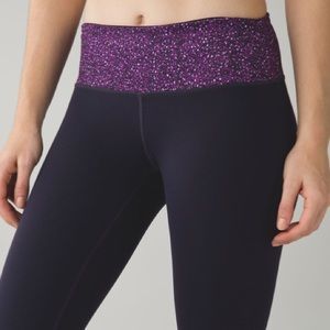 Lululemon Wunder Under Crop III (Reversible)